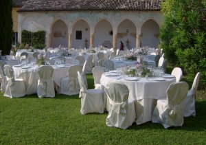 Antique Venue for Dinner Receptions & Events close to Verona & Lake Garda